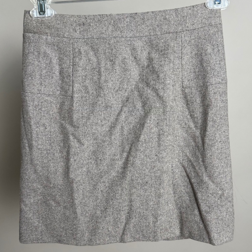 J. Crew Wool Blend Skirt Size 0